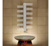 Zehnder Yucca Sèche-serviettes, fonctionnement mixte ou à eau chaude, ZY100480B100000, YS-130-080