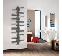 Zehnder Yucca Sèche-serviettes, fonctionnement mixte ou à eau chaude, ZY100760A300000, YS-180-060