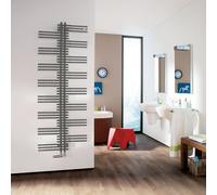 Zehnder Yucca Sèche-serviettes, fonctionnement mixte ou à eau chaude, ZY200780A300000, YSD-180-080