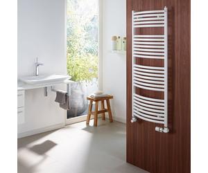 Zehnder Zeno Bow Sèche-serviettes, fonctionnement mixte ou à eau chaude, ZZ300460B100000, ZNT-150-060