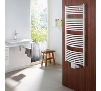Zehnder Zeno Bow Sèche-serviettes, fonctionnement mixte ou à eau chaude, ZZ400260B100000, ZNT-120-060-05