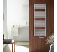 Zehnder Zeno Sèche-serviettes, fonctionnement mixte ou à eau chaude, ZZ200245CR00000, ZNC-120-045-05