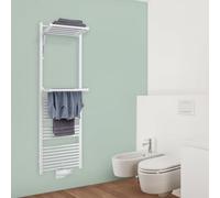 Zehnder Zeno Wing Sèche-serviettes, fonctionnement mixte ou à eau chaude, ZZ700350B100000, ZW-170-050-05