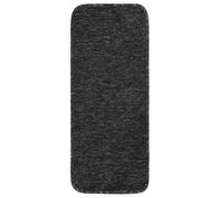Zeiquah Lot de 15 tapis d'escalier antidérapants - 60 x 25 cm - Anthracite - Rectangulaire - Protection d'escalier - Pour la sécurité dans la maison, le couloir, l'entrée