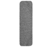 Zeiquah Lot de 15 tapis d'escalier antidérapants - 75 x 20 cm - Gris - Rectangulaire - Protection d'escalier - Pour la maison, le couloir, l'entrée, la sécurité - Antidérapant et durable