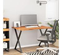 Zeiquah Plateau de bureau 100 x 80 x 2,5 cm en bois d'acacia massif robuste pour bureau, table à manger, cuisine ou établi de travail, surface durable, montage facile, design personnalisé