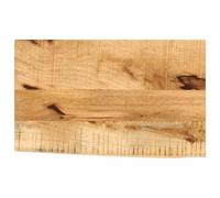 Zeiquah Plateau en bois massif - 50 x 40 x 3,8 cm - Bord d'arbre en bois naturel pour table à manger, plan de travail de cuisine, construction de meubles, plaque de bricolage, rénovation, lieu de