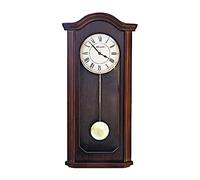 ZEIT.punkt 345412 Säntis Horloge Murale Radio-pilotée en Bois Massif avec boîtier en Bois Massif Motif Buffer et Westminster