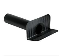 Zeker Bride en néoprène, Bouche d'évacuation d'angle de Toit, Drain, Drainage de toiture (Ø 80 mm)