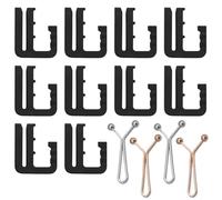 ZEKUN 14 Pièces Pince pour Pantalon Trop Large Serre Taille Pantalon Bouton Jean Clipsable Épingle de Taille de Pantalon Waist Knot Pins Tendeur de Taille de Pantalon Réglable Serre Taille pour Jean