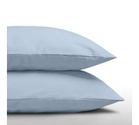 Zelesta Royalbed taies d'oreiller - Set de 2 taies d'oreiller - Résistant et hypoallergénique (Bluefog, 80x80 cm)