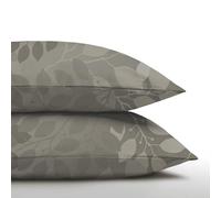 Zelesta Royalbed taies d'oreiller - Set de 2 taies d'oreiller - Résistant et hypoallergénique (Silver Wilderness, 80x80 cm)