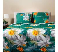 Zelesta Wonderbed 240x200 Couette 4 Saisons - Sans Housse - Chaude - Lavable - Hypoallergénique (Spring Flowers, 240x200)