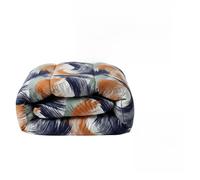 Zelesta Wonderbed 4 Saisons - Couette 2-en-1 Confortable (300+150 g/m²) | Housse Intégrée, Clips Acier, Lavable & Hypoallergénique (Urban Brush, 140x200 Cm)