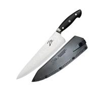 Zelite Couteau Cuisine, Couteau de Chef en Acier Inoxydable, Kit Couteau Cuisine Professionnelle de 25,4 cm, Couteau de Chef Aiguisé, Couteau de type japonais, Couteaux de Cuisine avec Lame Ultra Tran