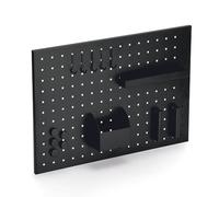Zeller 11137 Tableau mémo en métal avec ustensiles Noir 50 x 35 cm