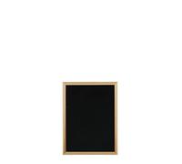 Zeller 11273 Tableau à craie/magnétique, métal/pin, noir (environ 30 x 40 cm)