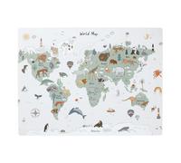 Zeller 11286 World Sous-main en plastique pour bureau