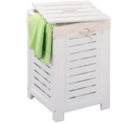 ZELLER 13437 PANIER À LINGE LAQUÉ 35 X 35 X 55 (BLANC) Blanc G