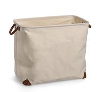 Zeller 14264 Panier à linge en toile Beige Env. 55 x 33 x 48 cm