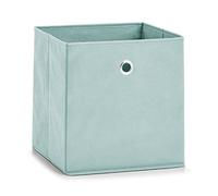 Zeller 14421 Boîte de rangement, non tissé, vert menthe, environ 28 x 28 x 28 cm