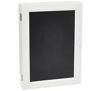 Zeller 15124 Cabinet clé Bois Noir/Blanc 22 x 5 x 30 cm