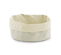 Zeller 18001 Corbeille à Pain Ronde Coton crème 33 x 10 x 1 cm