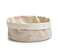 Zeller 18005 Corbeille à Pain Ronde, Coton, crème, 25 x 25 x 13 cm