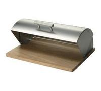 Zeller 20475 Boîte à pain Inox/caoutchouc 39 x 29 x 17 cm Import Allemagne Inox G