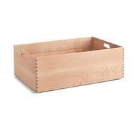 Zeller 2056769 Caisse Multi-Usage Hêtre Vernis Multicolore 60 x 40 x 21 cm