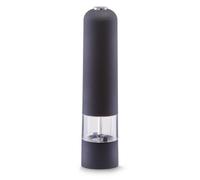 Zeller 2057691 Moulin à Sel/Poivre Electrique avec Lampe Noir