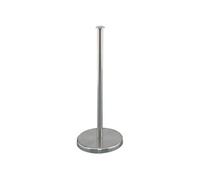 Zeller 2057973 porte essuie tout avec rouleau en inox argent 13 x 32 cm