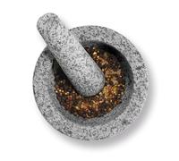 Zeller 24523 Ensemble mortier et pilon en granit Gris