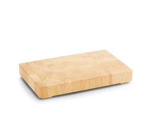 Zeller 24801 Bloc à découper Bois de caoutchouc 42 x 27 x 5,5 cm