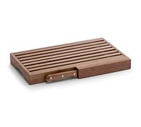 Zeller 25225 planche à pain avec couteau bambou 39,5 x 23,5 x 4 cm G