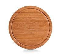 Zeller 25250 Planche à découper Ronde Bambou Brun 30 x 30 x 1,8 cm