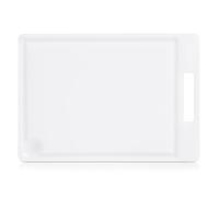 Zeller 26063 Planche à découper en Plastique Blanc 34,5 x 24,5 cm