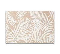 Zeller 27067 Palmier Set de Table en polylin Blanc 45 x 30 cm