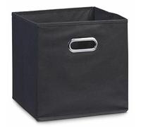 Zeller Boîte de rangement cube - Noir
