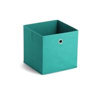Zeller Boîte de Rangement, pétrole, Non-tissé, Autre, Multicolore 28 x 28 x 28 cm