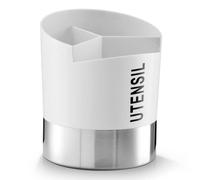 Zeller Porte-ustensiles, acier inoxydable, assorti