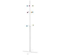 Zeller Present Porte-vêtements pour enfants MDF 38x38x124 cm Blanc