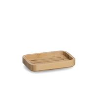 ZELLER PRAKTISCH WOHNEN Porte-Savon en Bambou Naturel 13 x 9 x 2 cm