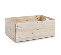 Zeller Present 13144 Boîte Multi-Usage en Bois de Conifère 60 x 40 x 24 cm