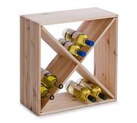 Zeller Present 13170 porte-bouteilles Casier à bouteilles de table 24 bouteilles Bois Bois