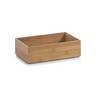 Zeller Present 13332 Boîte de Rangement en Bambou 23 x 15 x 7 cm