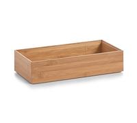 Zeller Present 13333 Boîte de Rangement en Bambou 30 x 15 x 7 cm