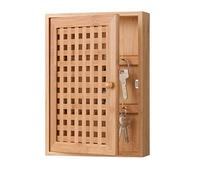 Zeller Present 13876 Armoire à Clés en Bambou 19 x 6 x 27 cm