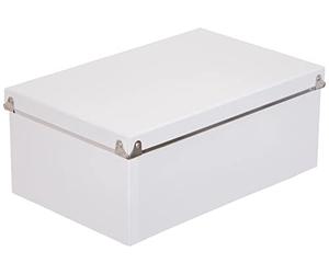 Zeller Present 17951 Ensemble de 5 Boîtes en Carton Blanc 40 x 29 x 17/38 x 27, 3 x 15, 5/35, 5 x 24, 5 x 14, 5/33, 5 x 22, 5 x 13, 5/30, 5 x 19, 7 x 12, 5