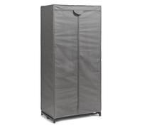 Zeller Present, Armoire en tissu, Armoire textile (75 x 75 x 160 cm)